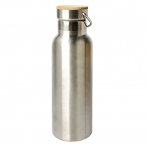 Бутылка для воды DISTILLER, серебристая