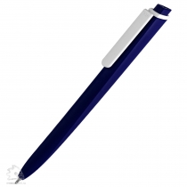 Ручка шариковая Pigra P02 Mat, красная с белым