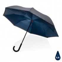 Двусторонний зонт Impact из RPET AWARE™ 190T, d105 см, красный Двусторонний зонт Impact из RPET AWARE™ 190T, d105 см, красный