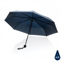 Компактный зонт Impact из RPET AWARE™, d95 см, синий Компактный зонт Impact из RPET AWARE™, d95 см, синий
