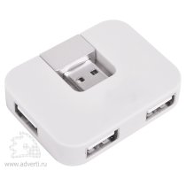 Мини USB-разветвитель на 4 порта 