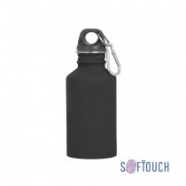 Бутылка для воды Финиш, soft touch, красная