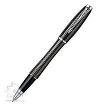 Ручка-роллер Parker Urban Premium Metallic Black Chiselled