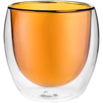 Стакан с двойными стенками Glass Bubble, желтый Стакан с двойными стенками Glass Bubble, желтый