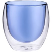 Стакан с двойными стенками Glass Bubble, синий Стакан с двойными стенками Glass Bubble, синий