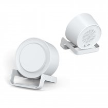 Беспроводная Bluetooth колонка U-Tone c функцией беспроводной зарядки, белая Беспроводная Bluetooth колонка U-Tone c функцией беспроводной зарядки, белая