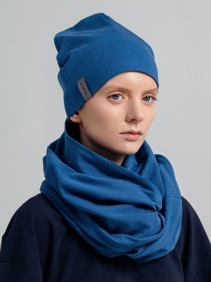 Шапка Minima, синяя