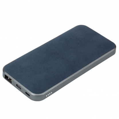 Внешний аккумулятор In Velour, 10000 mah, синий
