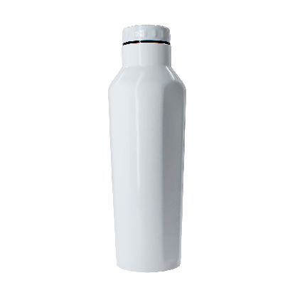 Термобутылка для напитков E-shape, белая