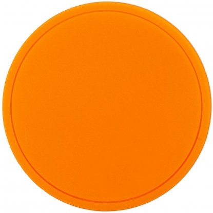 Лейбл из ПВХ Dzeta Round, L, оранжевый