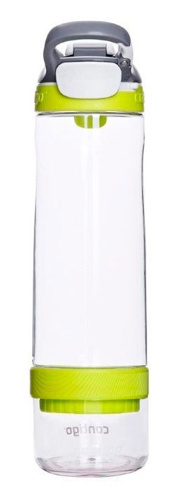 Бутылка Contigo Cortland Infuser 0.72л, прозрачная с желтым