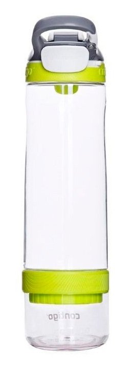 Бутылка Contigo Cortland Infuser 0.72л, прозрачная с желтым