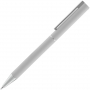 Ручка шариковая Blade Soft Touch, серая, вид сбоку